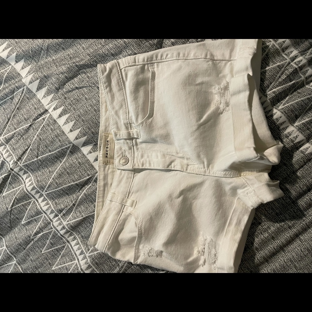 Pacsun white shorts
